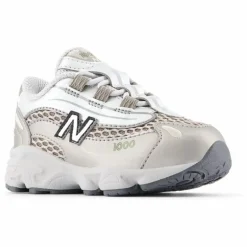 Clearance New Balance Baskets Lacets Elastiqués 1000 | Gris