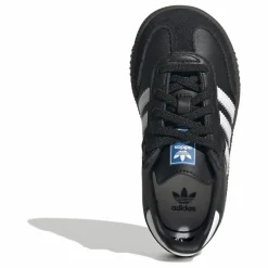 Adidas Baskets Lacets Elastiqués Samba | Noir