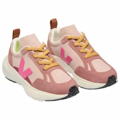 Hot Veja Baskets Lacets Elastiqués Canary Light Suede | Rose