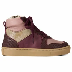 Online Petit Nord Baskets Lacets Mountain | Aubergine