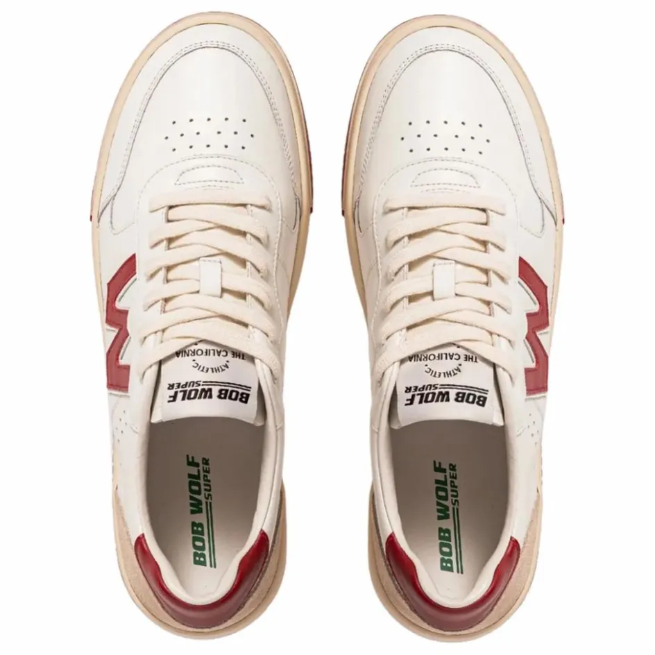 Bob Wolf Baskets Legacy Cuir et Suède ||Homme Sneakers, Chaussures