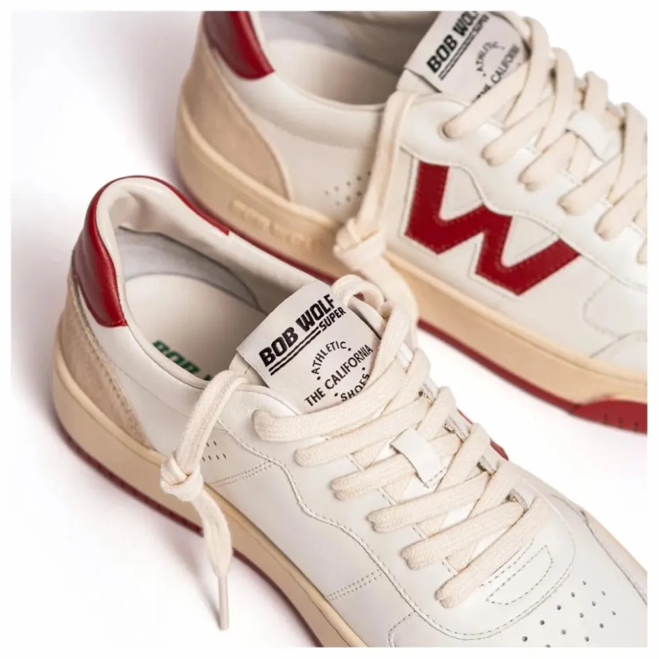 Bob Wolf Baskets Legacy Cuir et Suède ||Homme Sneakers, Chaussures