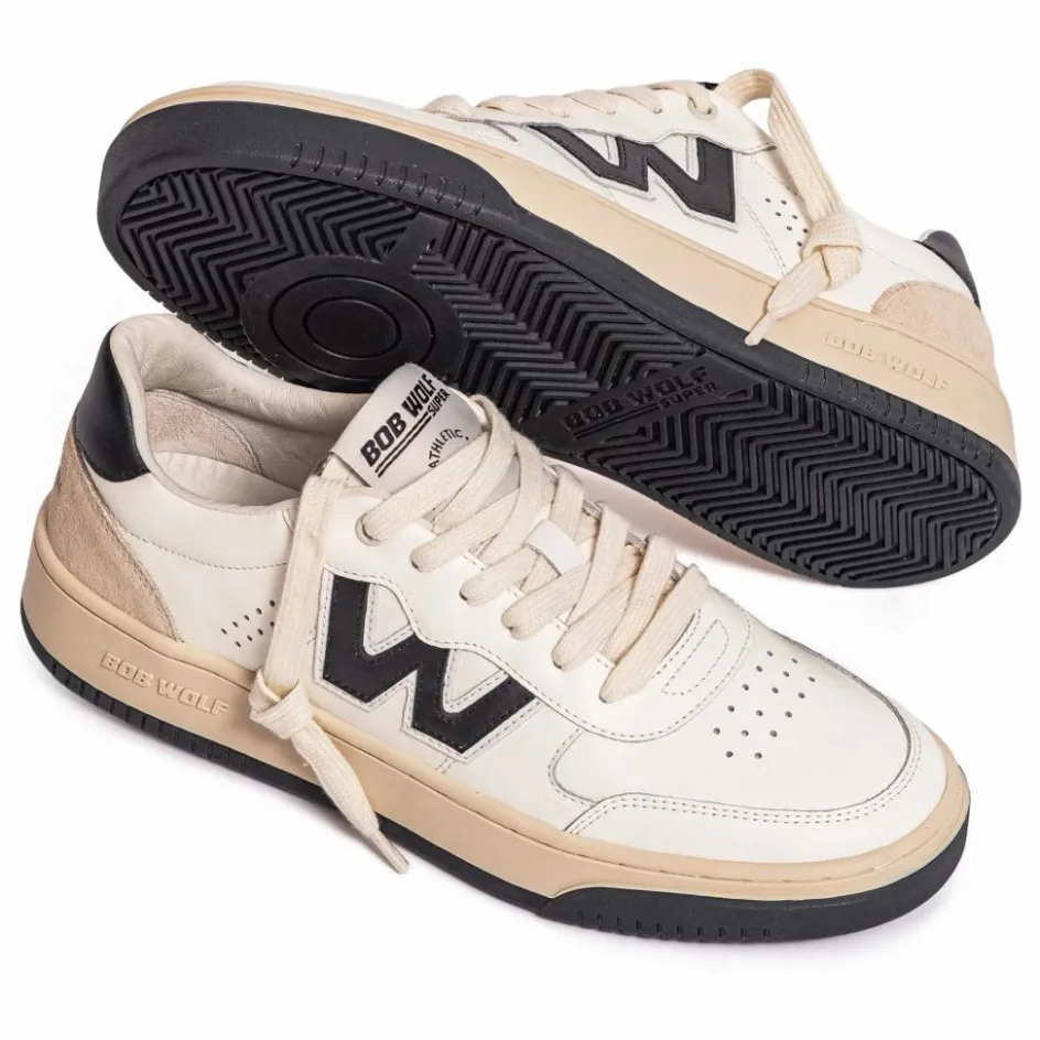 Homme Bob Wolf Sneakers, Chaussures*Baskets Legacy Cuir et Suède |