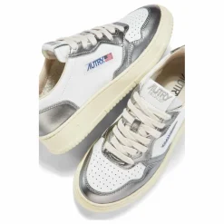 Outlet Baskets Medalist Low Cuir Bicolore | Femme Baskets