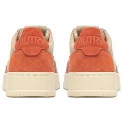 Best Autry Baskets Medalist Low Tricolore Suède | Orange