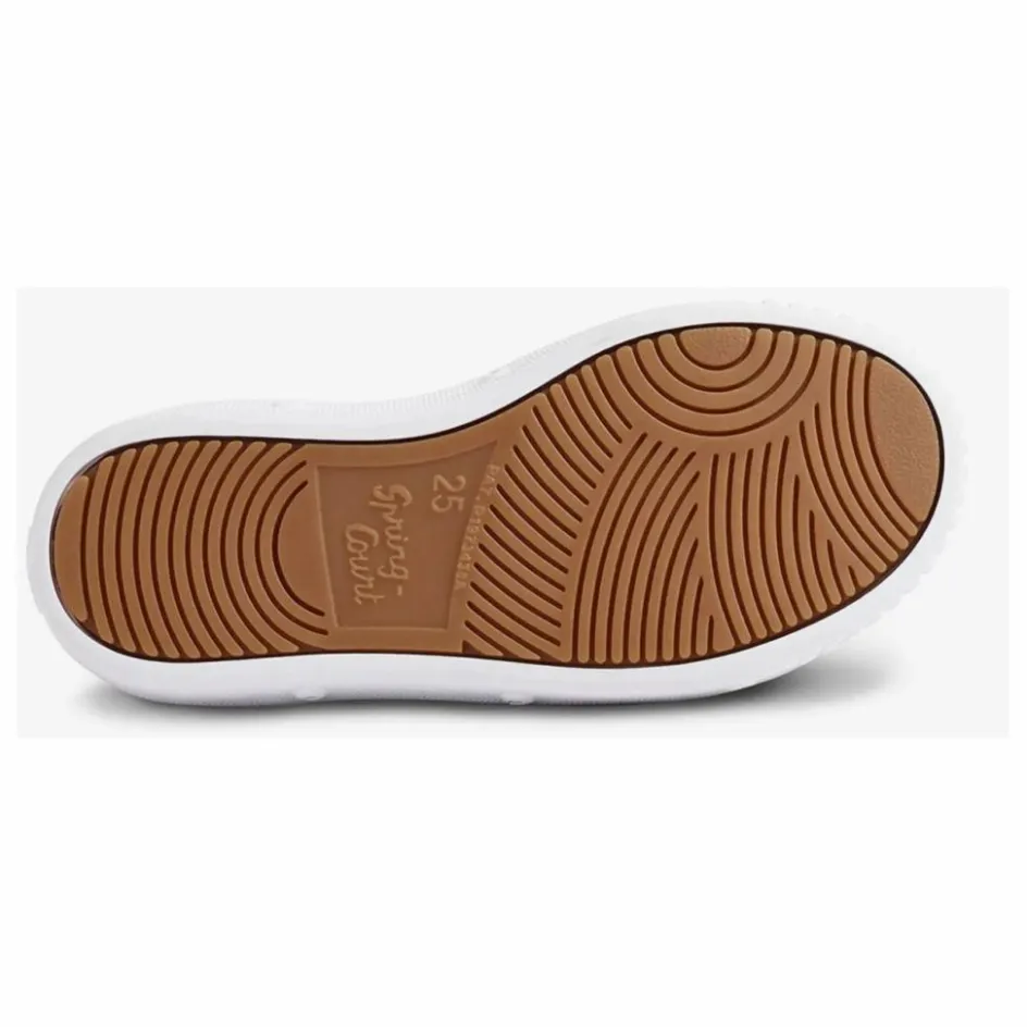 Sale Spring Court Baskets Montantes Zip B2 Canvas | Bleu marine