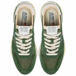 New Autry Baskets Reelwind Low Nylon | Vert foncé