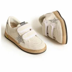 Discount Golden Goose Baskets Scratchs Ballstar Paillettes | Argenté