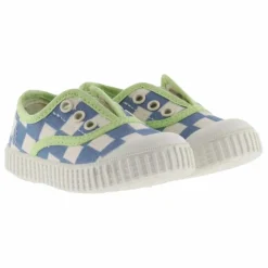 Enfant Victoria Baskets|Baskets*Baskets Scratchs Quadrillées Lona |