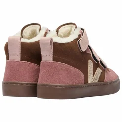 Outlet Veja Baskets Scratchs V-10 Mid Winter Suede | Vieux Rose