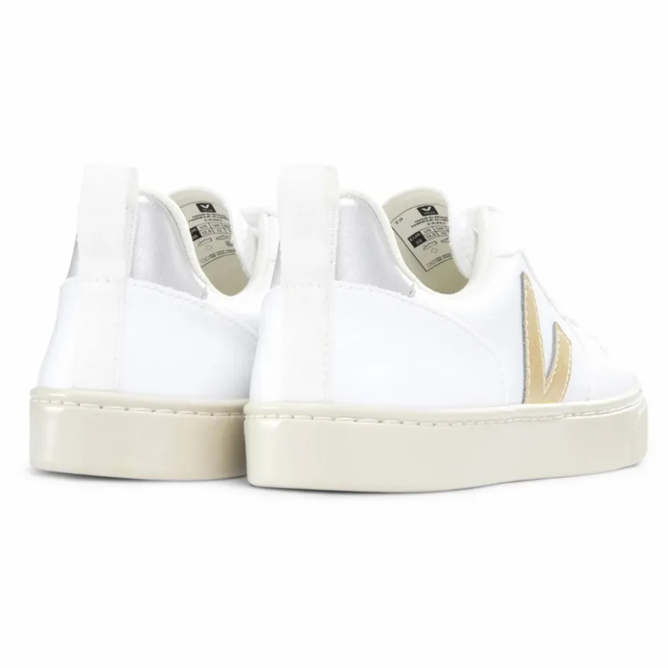 Discount Veja Baskets V-10 Lacets | Doré