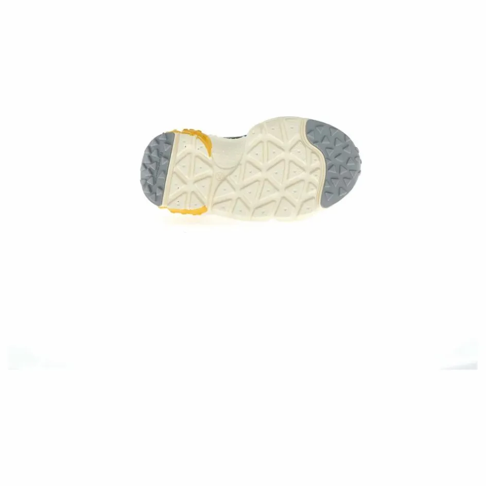 Flower Mountain Baskets Yamano 3 Lacets Cuir Eco et Nylon ||Enfant Baskets