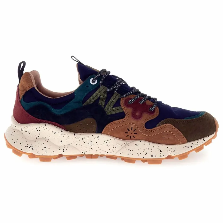 Flower Mountain Baskets Yamano 3 Uni Suède et Nylon ||Homme Sneakers, Chaussures