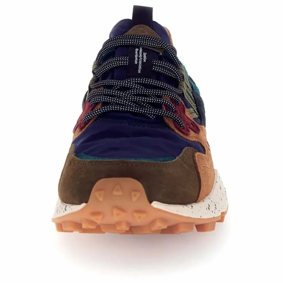 Flower Mountain Baskets Yamano 3 Uni Suède et Nylon ||Homme Sneakers, Chaussures