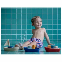 Plan Toys Garages, Circuits*Bateau à voile en caoutchouc naturel