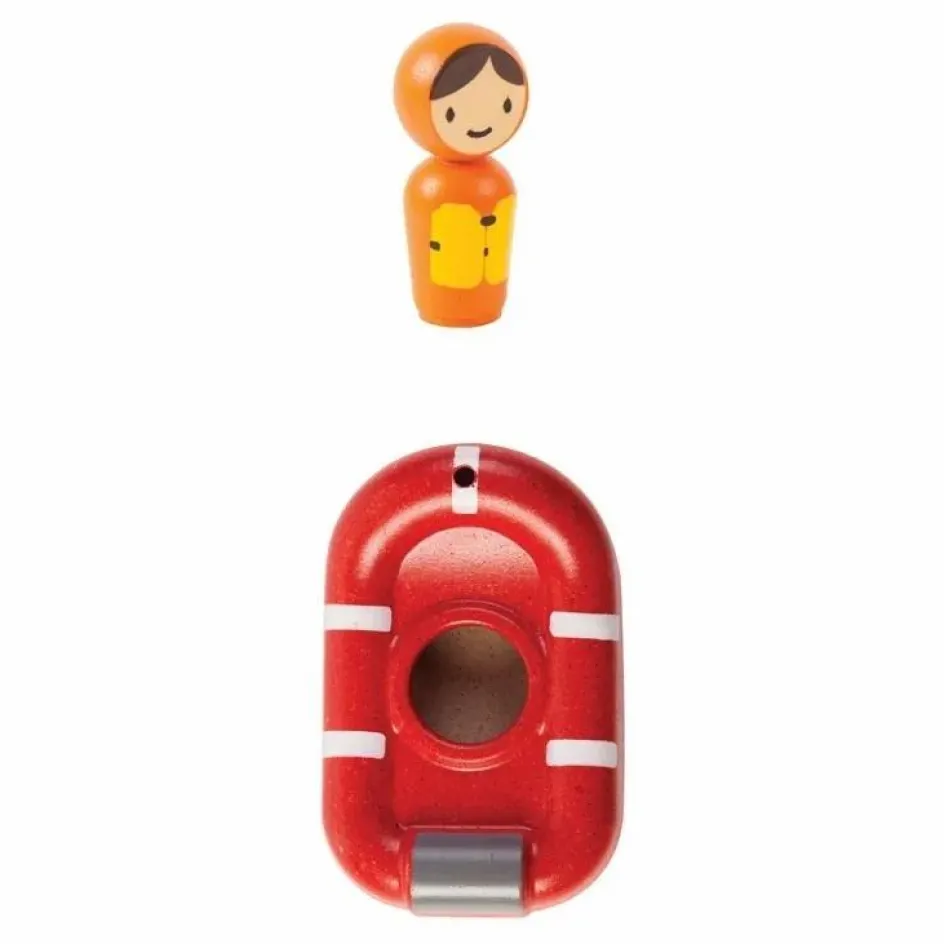 Plan Toys Figurines*Bateau de sauvetage flottant sur l'eau