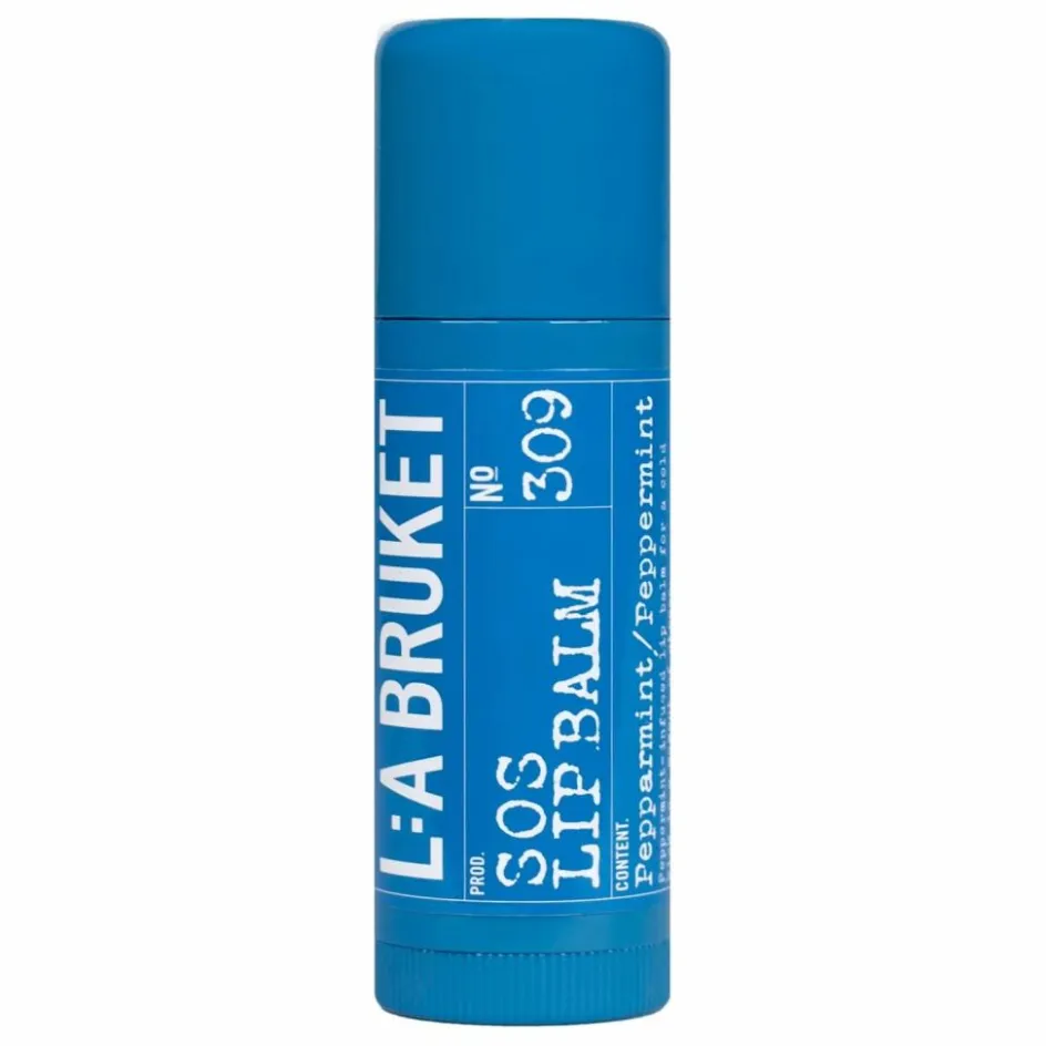 Homme/Femme L:A BRUKET Soins Du Visage|Soins, Wellness*Baume à lèvres SOS Menthe poivrée - 14g