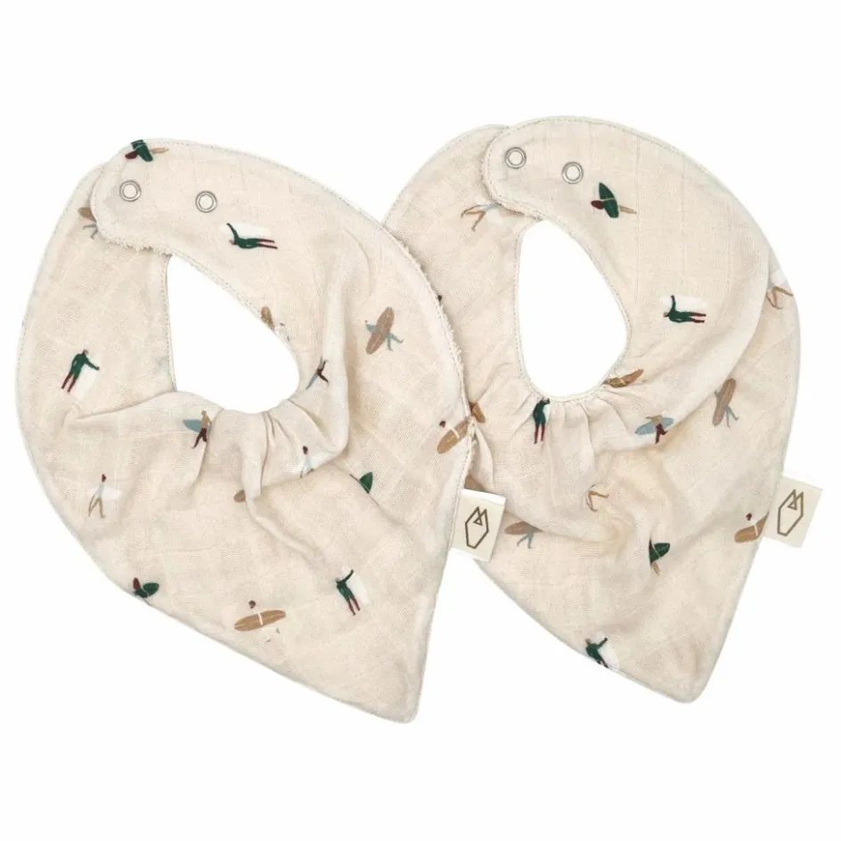 Milinane Bavoirs|Puériculture*Bavoir bandana - Set de 2 |