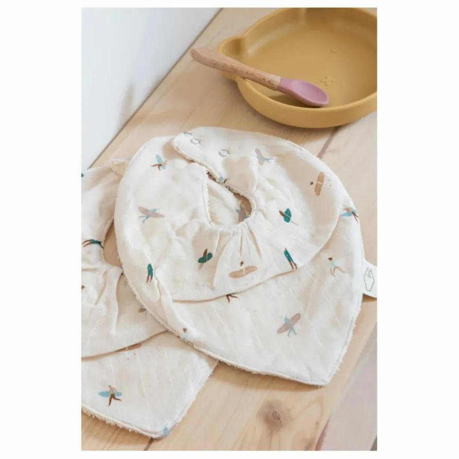 Milinane Bavoirs|Puériculture*Bavoir bandana - Set de 2 |