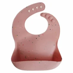 Mushie Bavoirs|Puériculture*Bavoir Confettis en silicone |