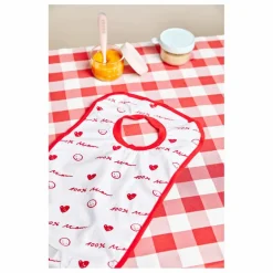 Outlet Béaba Bavoir en coton - Edition limitée Mathilde Cabanas | Rouge