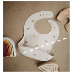 Mushie Bavoirs|Puériculture*Bavoir en silicone |