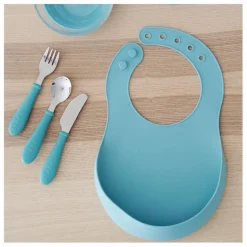 Outlet Béaba Bavoir silicone | Vert pâle