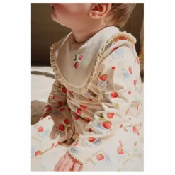 Konges Sløjd Bavoirs à volant en coton bio Marmalade - Set de 2 || Bavoirs|Puériculture