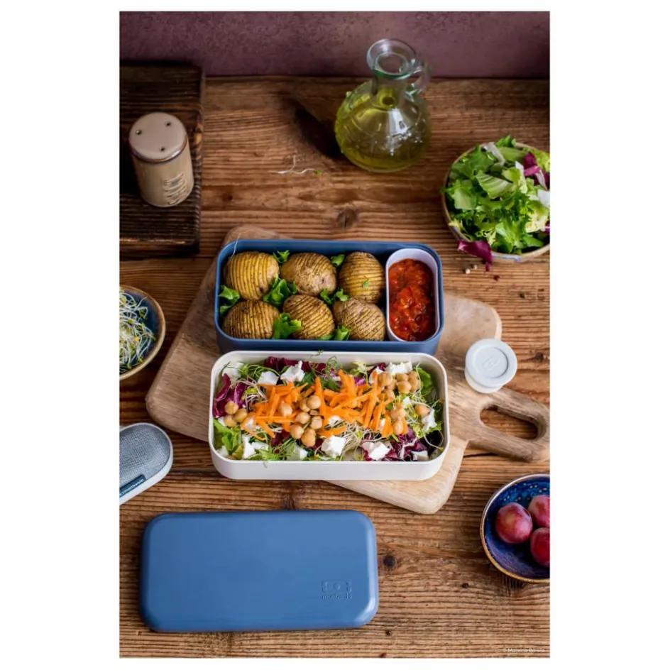 Homme Monbento Art De La Table|Voyage, Outdoor*Bento 2 compartiments hermétiques MB Original |