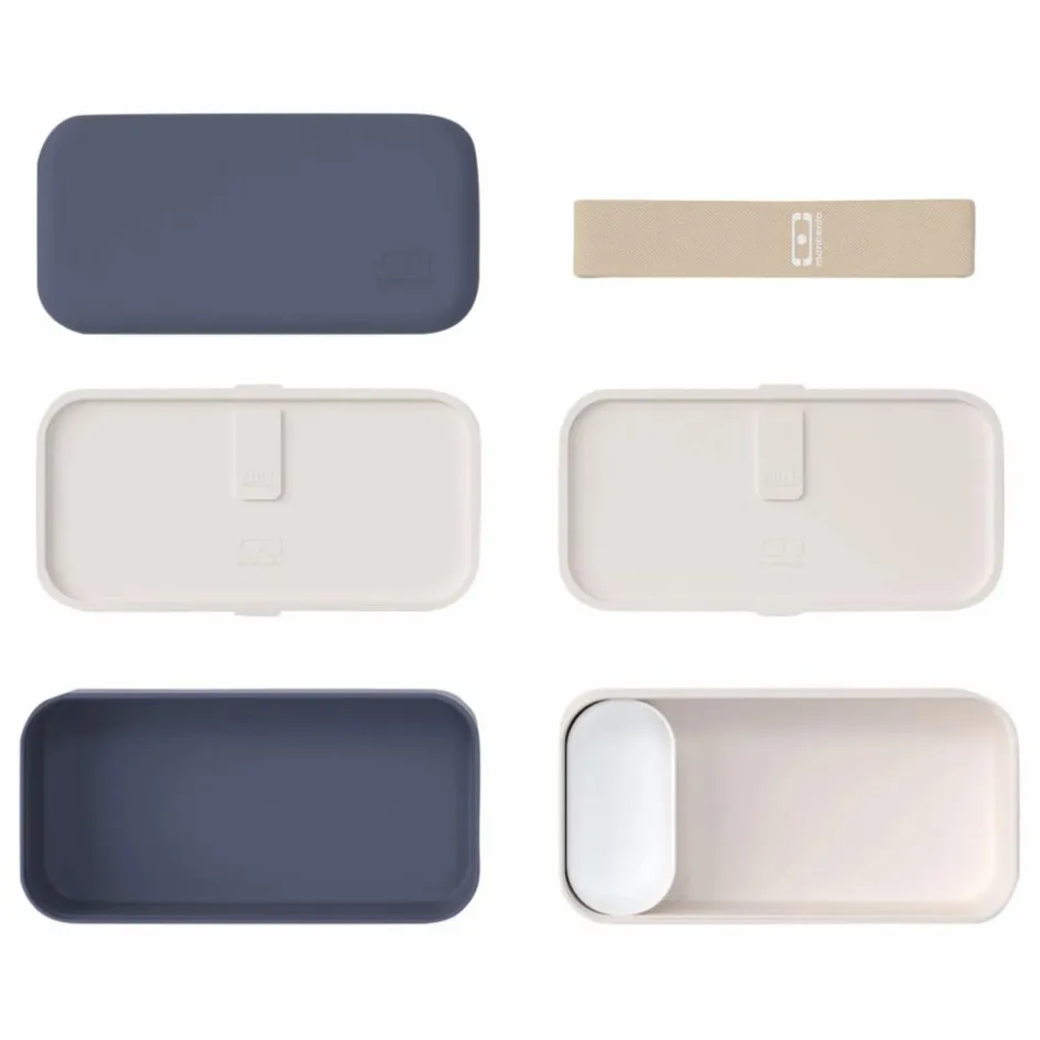 Homme Monbento Art De La Table|Voyage, Outdoor*Bento 2 compartiments hermétiques MB Original |