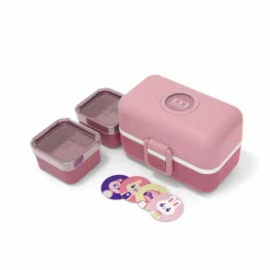 New Monbento Bento enfant modulable 3 compartiments MB Tresor | Vieux Rose
