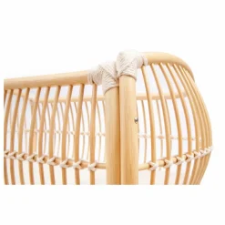 Bermbach Handcrafted Berceau cododo Martha en rotin - Liens coton| Berceaux|Lits Cododo