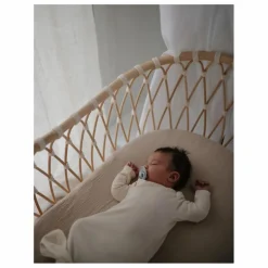 Sale Berceau Emil en rotin - Liens coton Berceaux|Lits Bébé