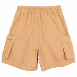 New Búho Bermuda Popeline Coton Bio | Camel