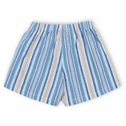 Clearance the new society Bermuda Rayures Tebas | Bleu ciel