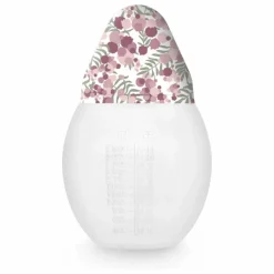 Elhée Biberons|Puériculture*Biberon en silicone médical et tétine physiologique Mimosa Field - x Liberty |
