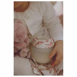 Elhée Biberon en silicone médical et tétine physiologique Toile de Jouy - x Tartine et Chocolat || Biberons|Puériculture