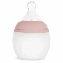 Best Elhée Biberon en silicone médical et tétine physiologique | Blush