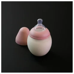 Best Elhée Biberon en silicone médical et tétine physiologique | Blush