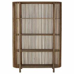 Clearance Bibliothèque Sali en bois de manguier Meubles De Rangement
