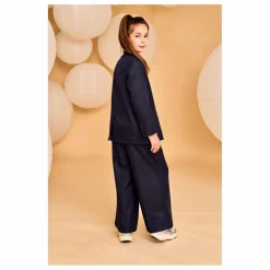 Discount AO76 Blazer Poke Han | Bleu marine