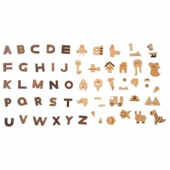 OIOIOOI Jeux Éducatifs*Blocs alphabet en bois