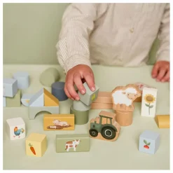 Little Dutch Jouets D'Éveil|Jouets D'Éveil*Blocs de construction en bois FSC - Little Farm