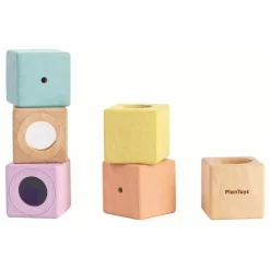 Discount Blocs sensoriels pastel - Set de 6 Jouets D'Éveil|Jouets D'Éveil