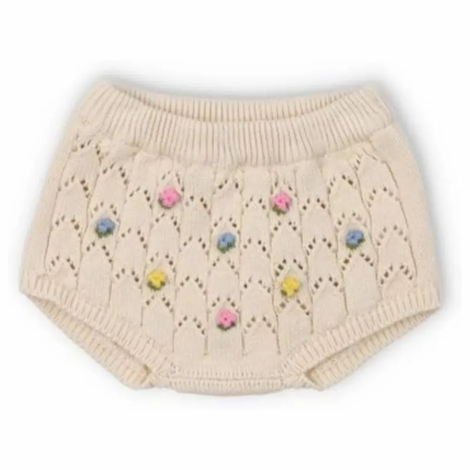 the new society Bloomer Maille Fleurs Canea Coton Bio || Bloomers, Shorts