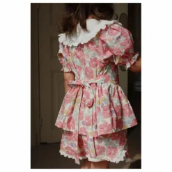 Discount Blouse à Col Cœur Coton Bio | Enfant Blouses, T-Shirts|Blouses, T-Shirts