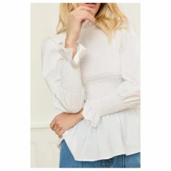 Outlet Maria de la Orden Blouse Aleria | Blanc
