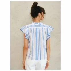 Femme M.A.B.E. Blouses, Chemises*Blouse Alma Rayures |