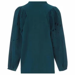 Femme Alma Deia Blouses, Chemises*Blouse brodée gaze de coton bio |