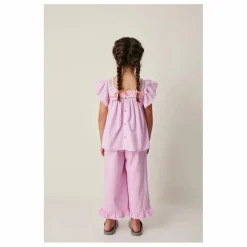 Outlet Tocoto Vintage Blouse Brodée Volants | Lilas tLilas